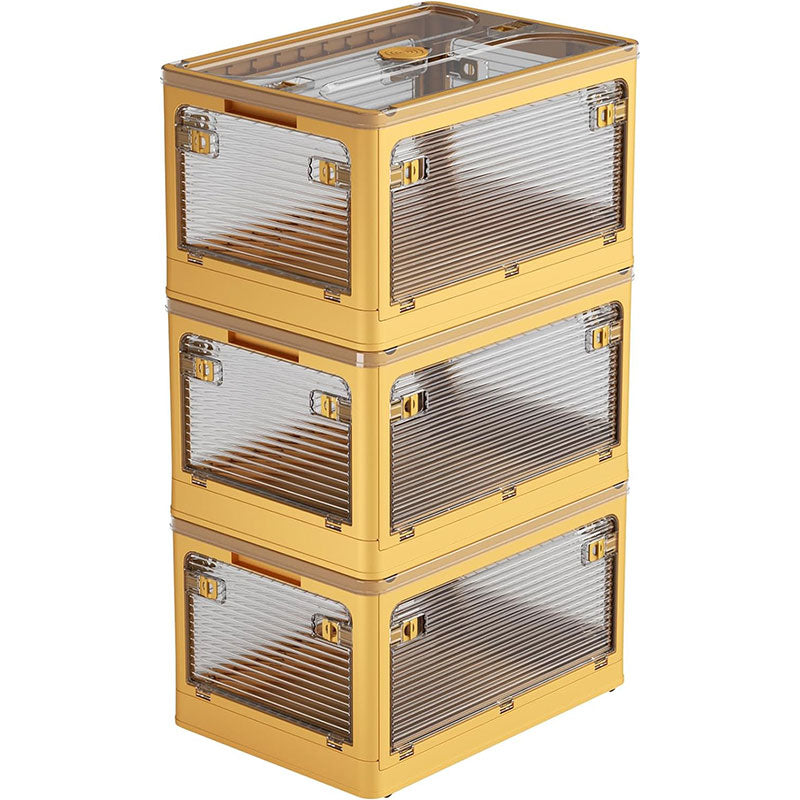 TITIROBA 収納ボックス 蓋付き 半透明