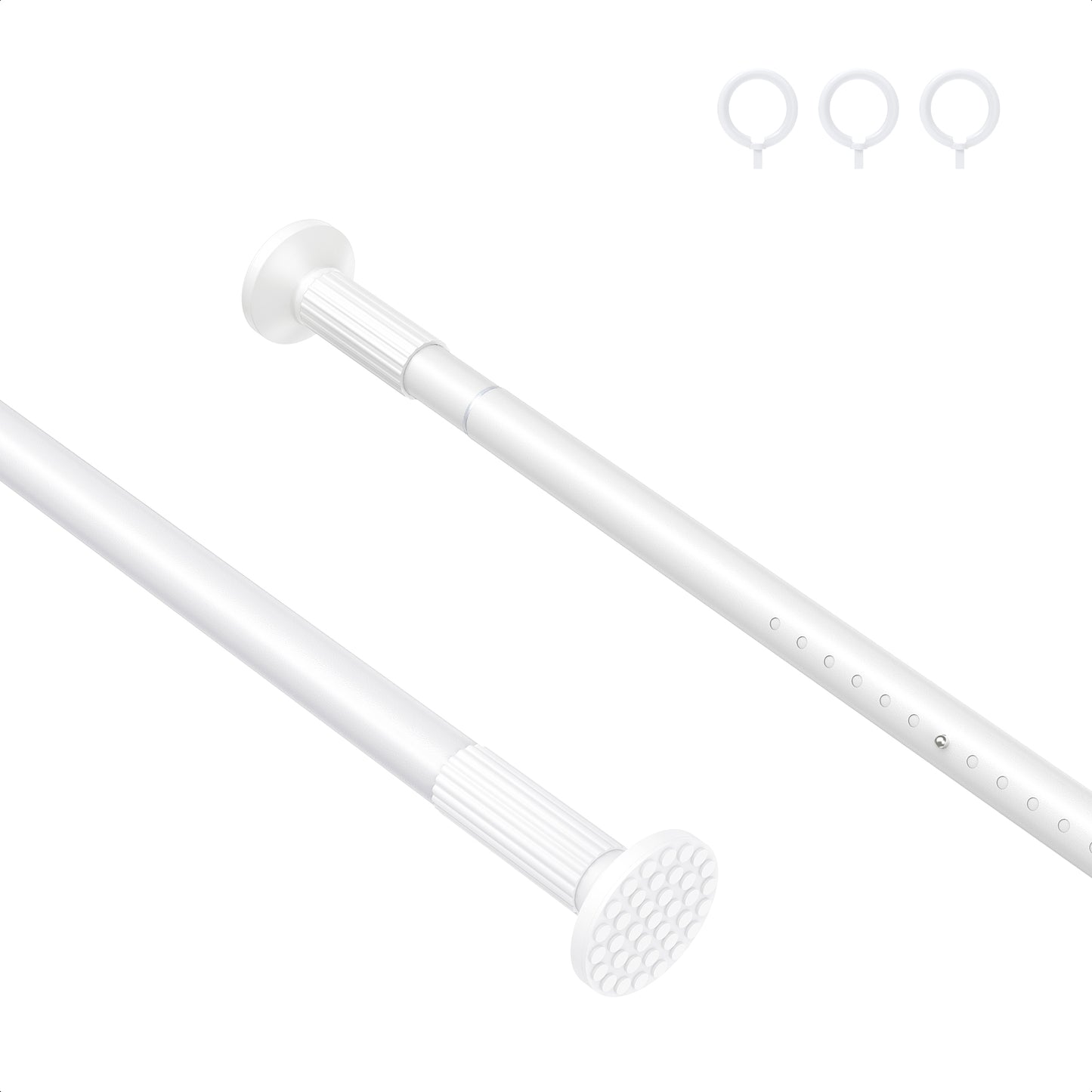 TITIROBA つっぱり棒 強力突っ張り棒 ツッパリ棒 カーテンレール 部屋干し 洗濯物干し パイプ直径32mm