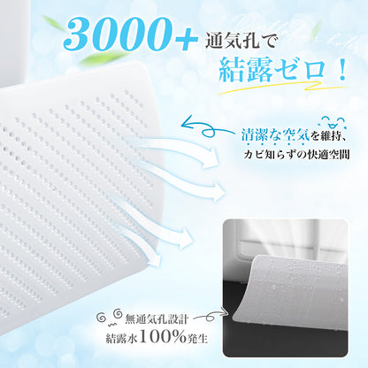 エアコン風よけカバー 直撃風防止 風向き上下180°調整 壁掛けエアコン風除け 伸縮自在 99% 壁掛けエアコン対応　冷房暖房通用 工具不要 取り付け簡単 ホワイト 58~95cm