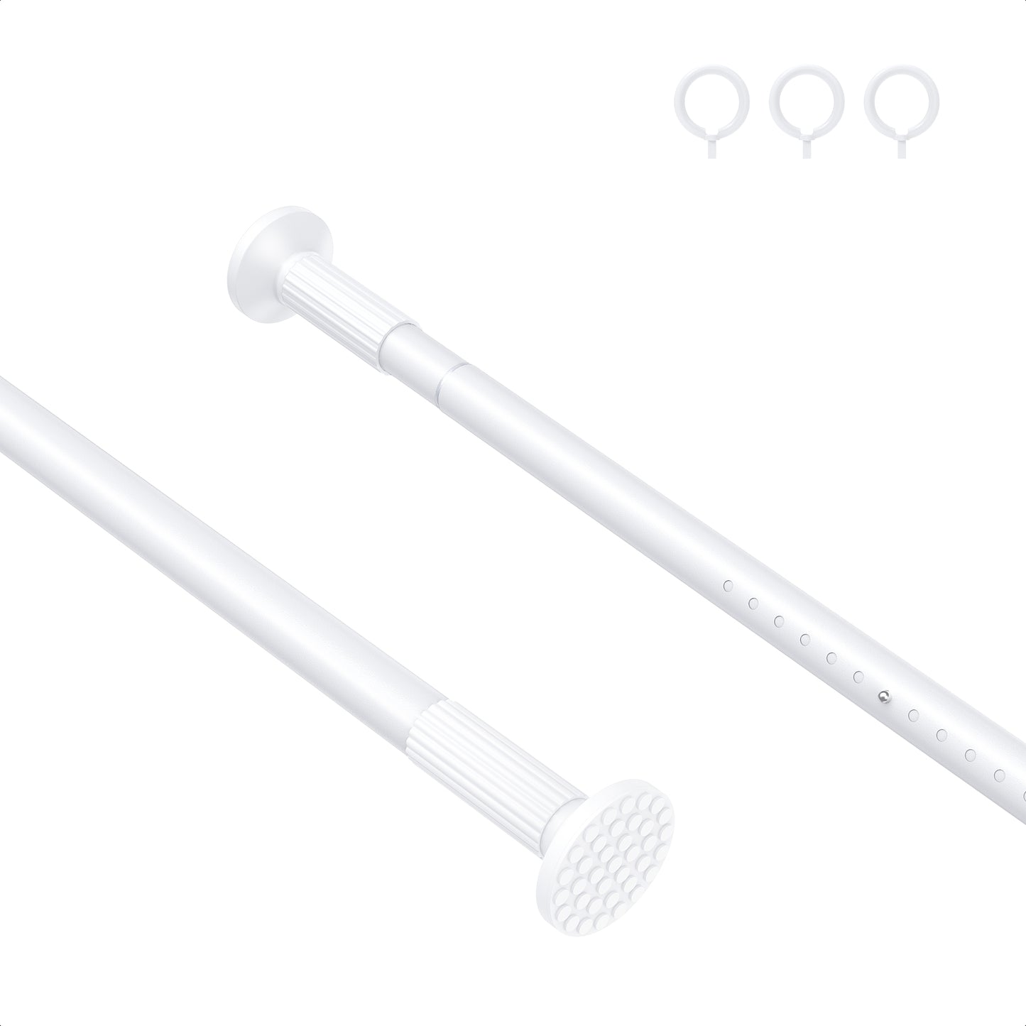 TITIROBA つっぱり棒 強力突っ張り棒 ツッパリ棒 カーテンレール 部屋干し 洗濯物干し パイプ直径32mm