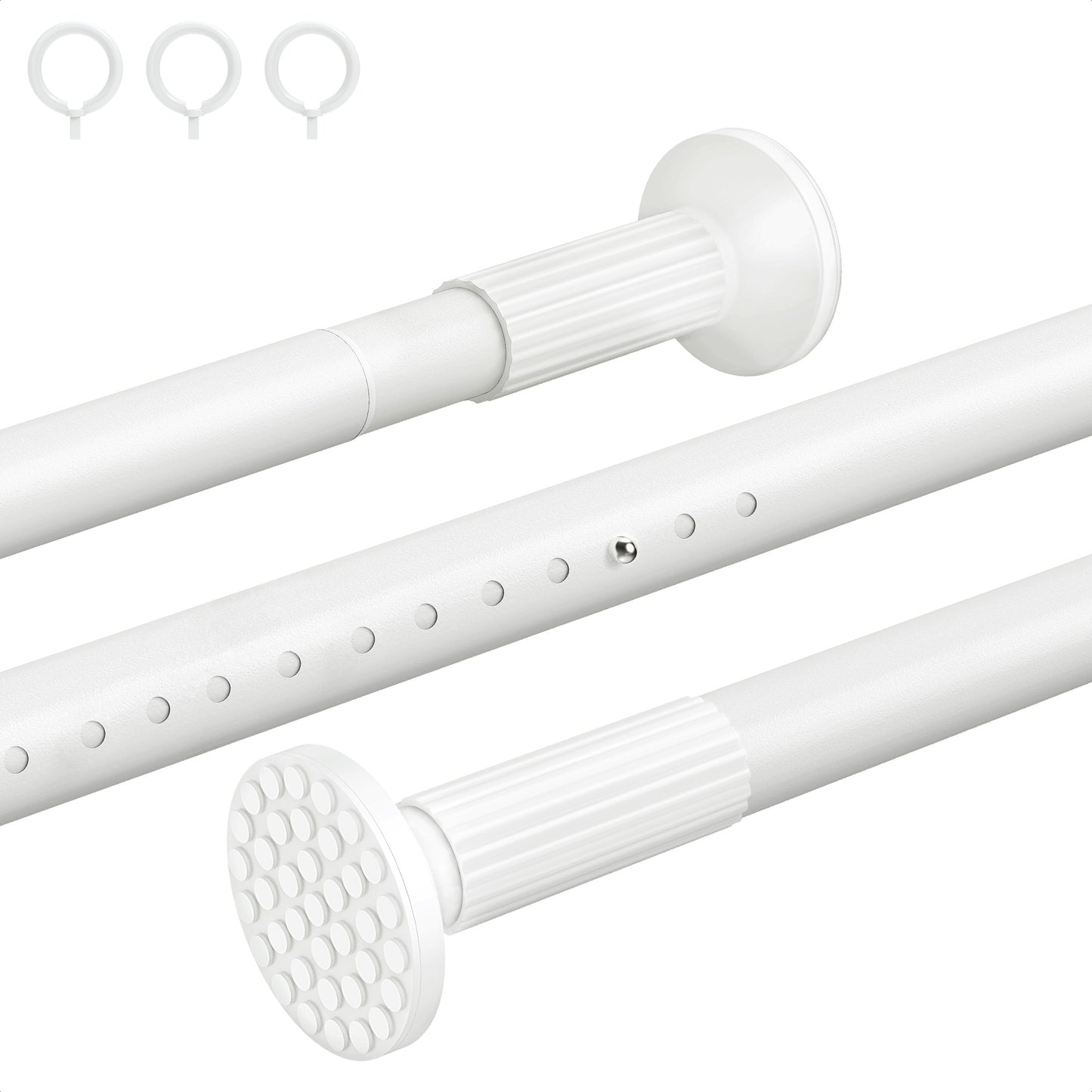 TITIROBA つっぱり棒 強力突っ張り棒 ツッパリ棒 カーテンレール 部屋干し 洗濯物干し パイプ直径32mm